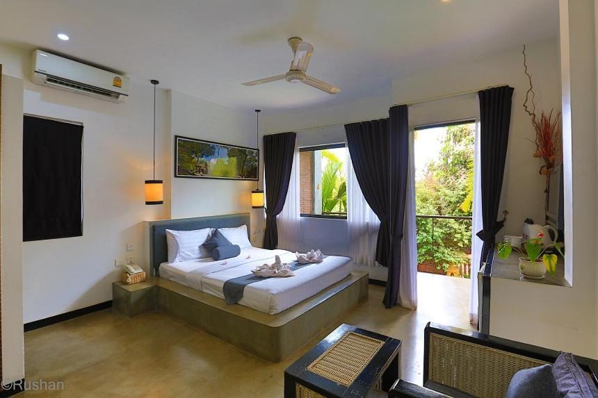 סיאם ריפ Apsara Greenland Boutique Hotel מראה חיצוני תמונה