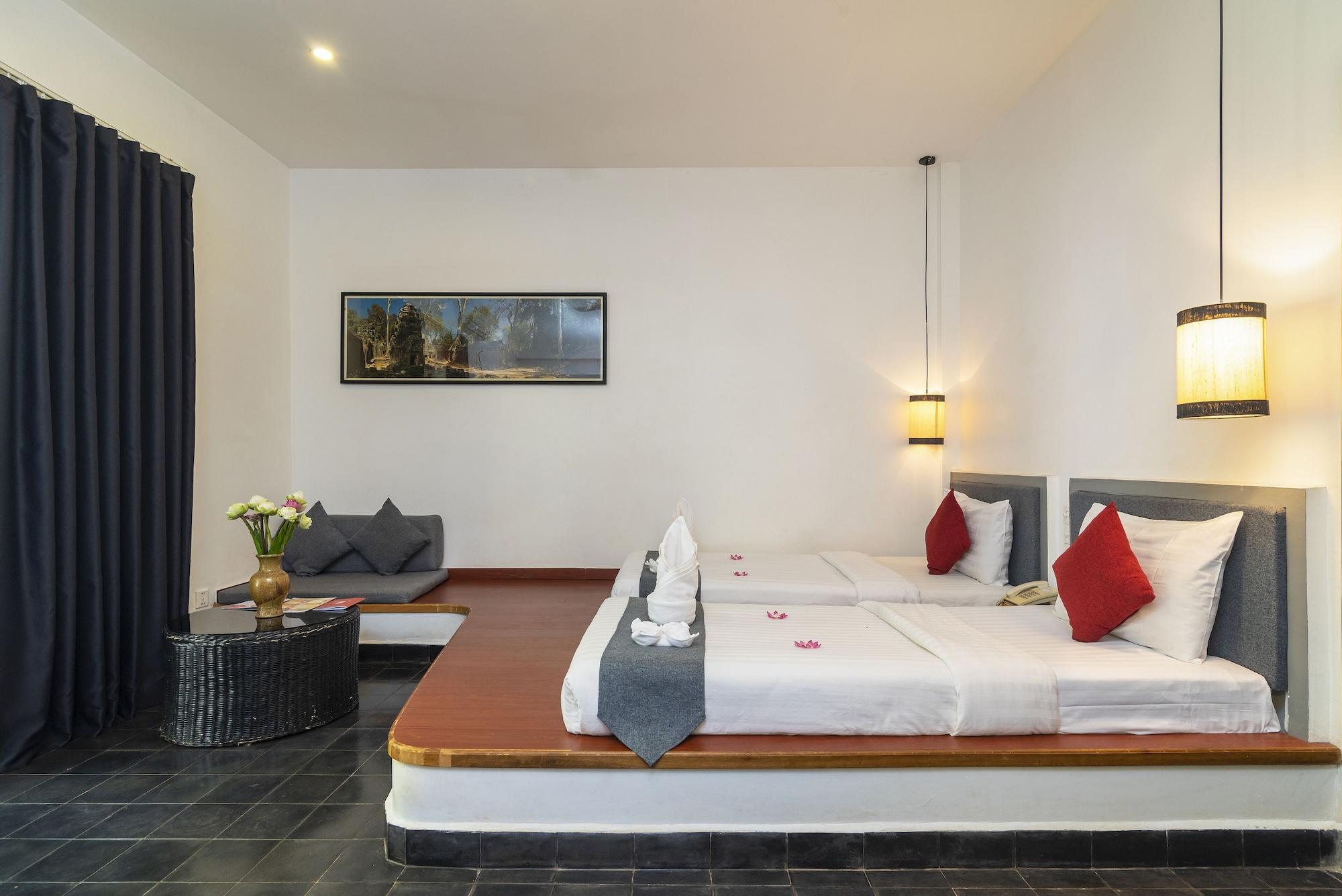 סיאם ריפ Apsara Greenland Boutique Hotel מראה חיצוני תמונה