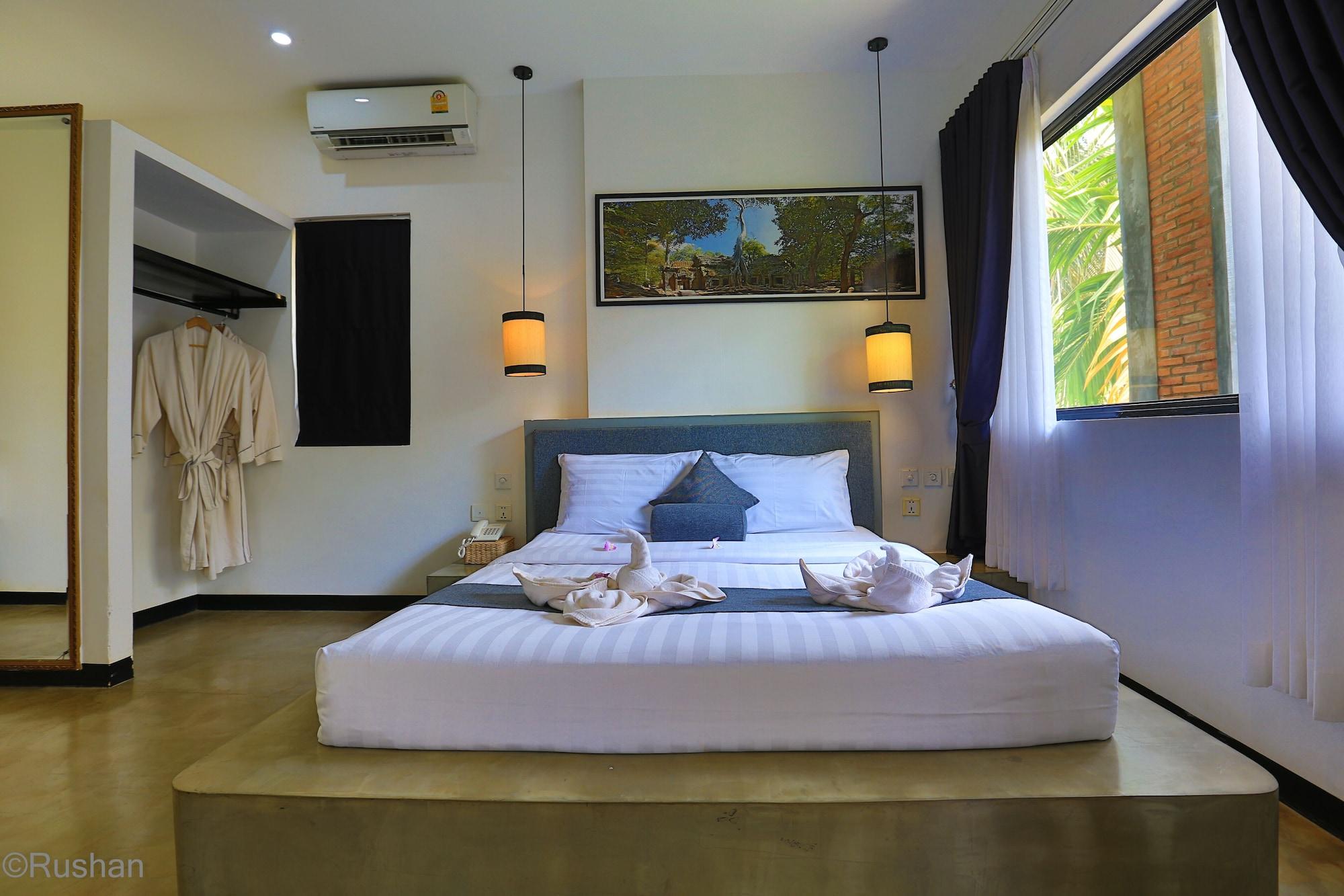 סיאם ריפ Apsara Greenland Boutique Hotel מראה חיצוני תמונה